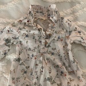 Sweet patterned blouse